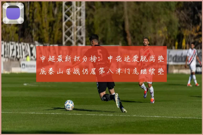 中超最新积分榜：申花逆袭脱离垫底泰山苦战仍居第八津门虎继续垫底陷入困境