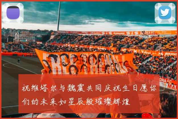 祝维塔尔与魏震共同庆祝生日愿你们的未来如星辰般璀璨辉煌